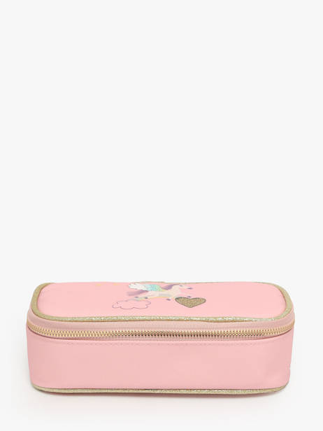 Pennenzak 1 Compartiment Jeune premier Roze classics C