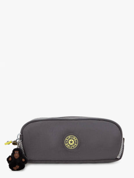 Pennenzak 3 Compartimenten Kipling Grijs back to school K13564