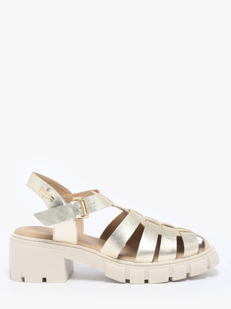 Sandalen Bayla Uit Leder Les tropeziennes Goud women BAYLA