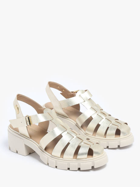 Sandalen Bayla Uit Leder Les tropeziennes Goud women BAYLA ander zicht 1