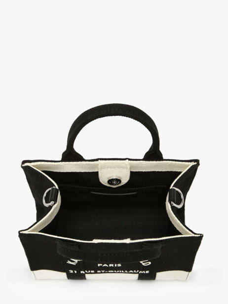 Cross Body Tas Rsg Katoen Karl lagerfeld Zwart rsg A3W50027 ander zicht 3