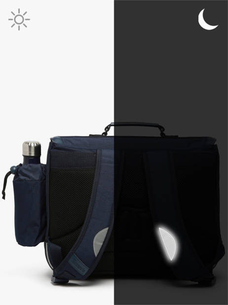 Boekentas 2 Compartimenten Tann's Blauw les fantaisies g 33143 ander zicht 5