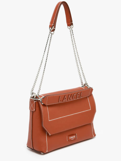 Cross Body Tas Ninon Leder Lancel Rood ninon A13782 ander zicht 1
