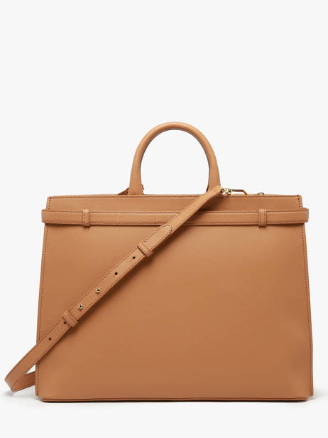 Handtas Faubourg Leder Lancel Bruin faubourg A13792 ander zicht 3