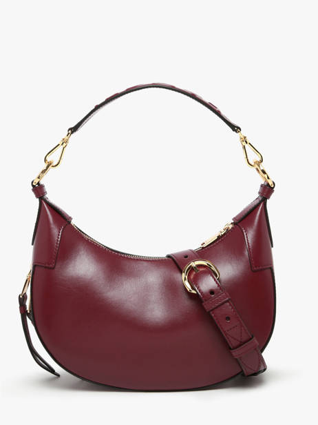 Cross Body Tas Origami Leder Lancel Violet origami A13313 ander zicht 3