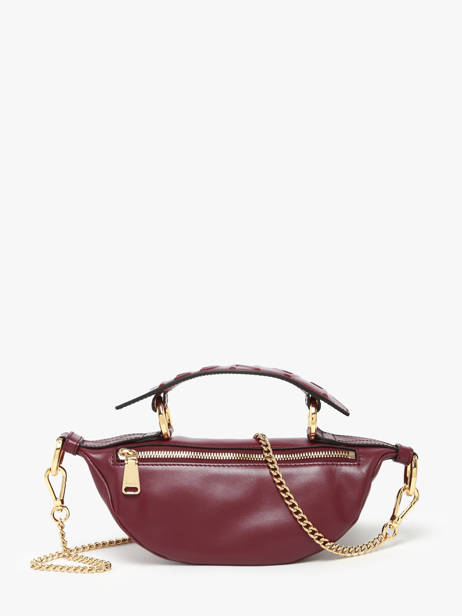 Cross Body Tas Xs Origami Leder Lancel Violet origami A12526 ander zicht 3