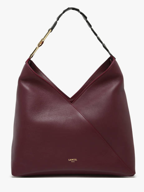 Schoudertas Pagode Leder Lancel Violet pagode A12510