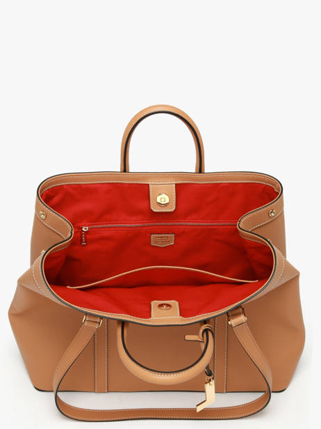 Handtas Belleville Leder Lancel Bruin belleville A13738 ander zicht 3