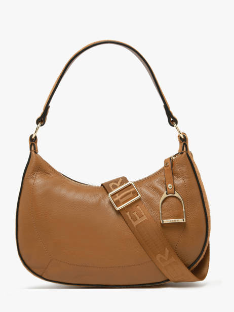 Schoudertas Altesse Suede Etrier Bruin altesse suede EASU017M ander zicht 4