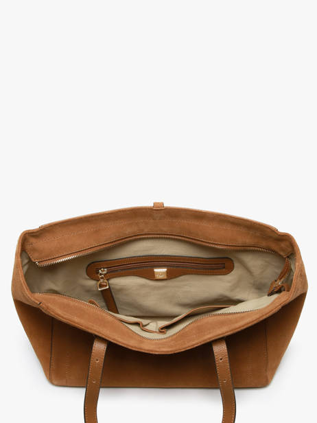 Schoudertas Altesse Suede Etrier Bruin altesse suede EASU088M ander zicht 3