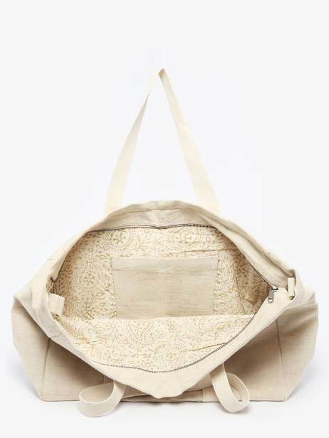 Schoudertas Jute Jute Hindbag Beige jute JU ander zicht 3