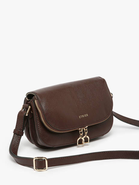 Cross Body Tas S Tradition Leder Etrier Bruin tradition ETRA059S ander zicht 2