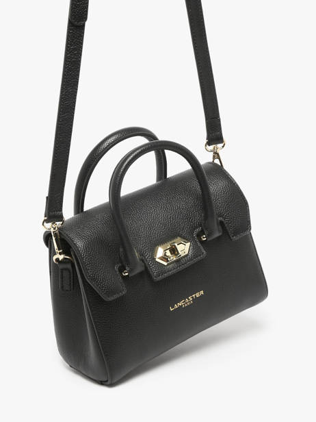 Cross Body Tas Milano Cosmos Leder Lancaster Zwart milano cosmos 79 ander zicht 2