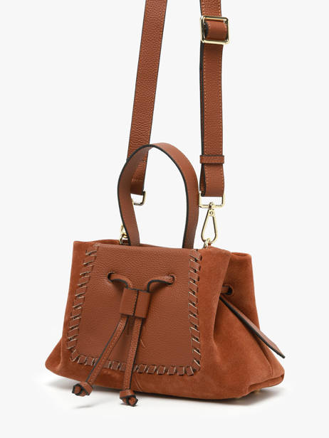 Cross Body Tas Brumby Etrier Bruin brumby EBRU148S ander zicht 3