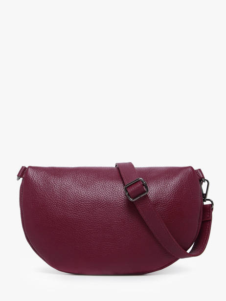 Heuptasje Caviar Leder Milano Rood caviar CA21123 ander zicht 4