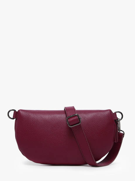 Heuptasje Caviar Leder Milano Rood caviar CA23111 ander zicht 4