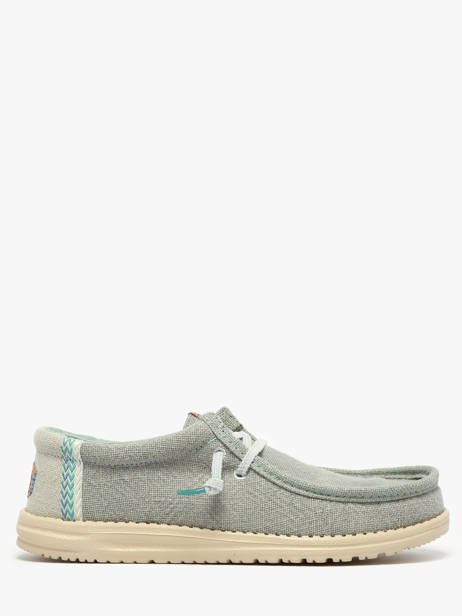 Mocassins Wally Jute Hey dude Blauw men 43085