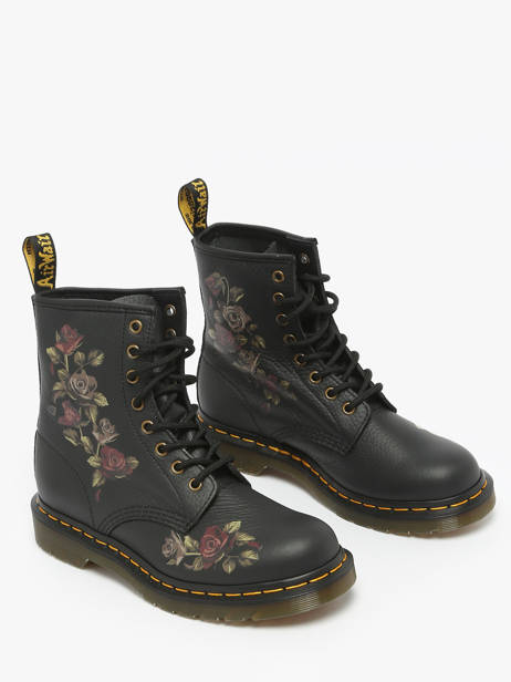 Enkellaarsjes 1460 Uit Leder Dr martens Zwart women 32070001 ander zicht 1
