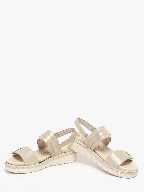 Sandalen Uit Leder Tamaris Beige women 44 ander zicht 2