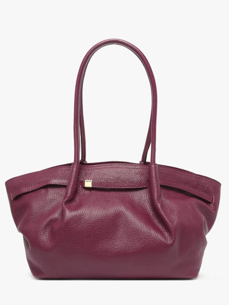 Schoudertas Caviar Leder Milano Violet caviar CA25062