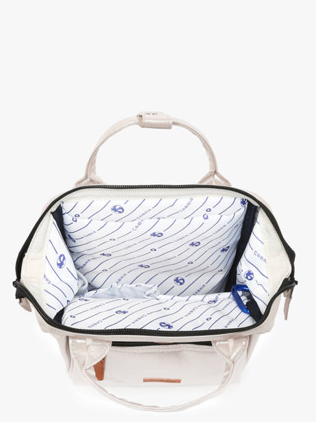 Rugzak 1 Compartiment Cabaia Zilver adventurer XS ander zicht 3