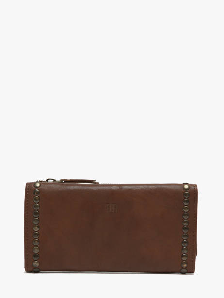 Portefeuille Heritage Leder Biba Bruin heritage POR4L