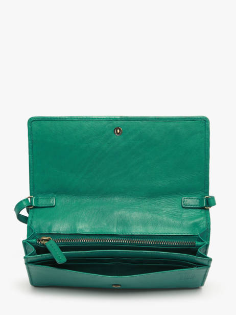 Cross Body Tas Heritage Leder Biba Groen heritage ROU1L ander zicht 2