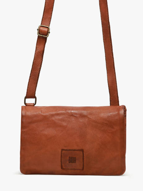 Cross Body Tas Heritage Leder Biba Bruin heritage BT33 ander zicht 2