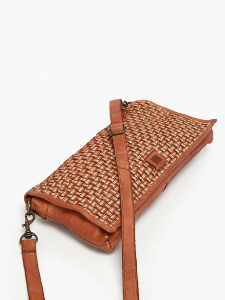Cross Body Tas Heritage Leder Biba Bruin heritage KAB8L ander zicht 2