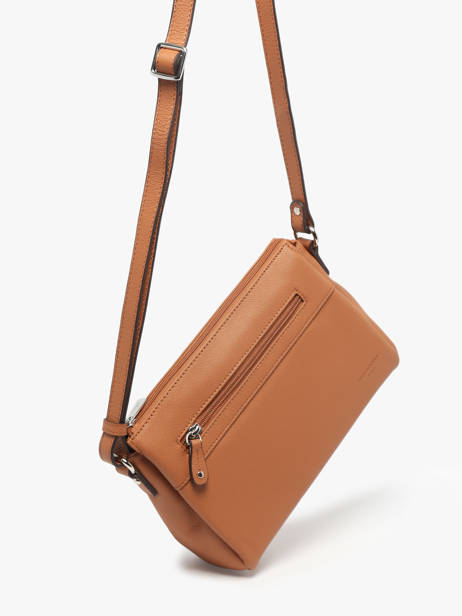 Cross Body Tas Confort Leder Hexagona Bruin confort 466744 ander zicht 2