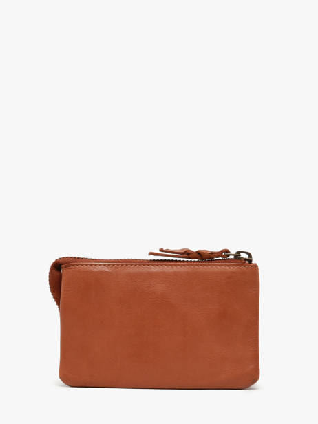 Portemonnee Leder Biba Bruin heritage BT35 ander zicht 2