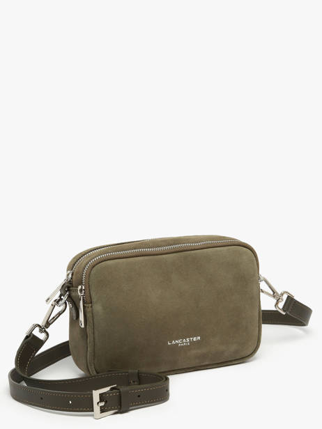 Cross Body Tas Suede Leder Lancaster Groen suede 65 ander zicht 2