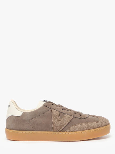 Sneakers Berlin Uit Leder Victoria Bruin women 1126229