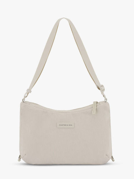 Cross Body Tas Kapten and son Beige cord SC