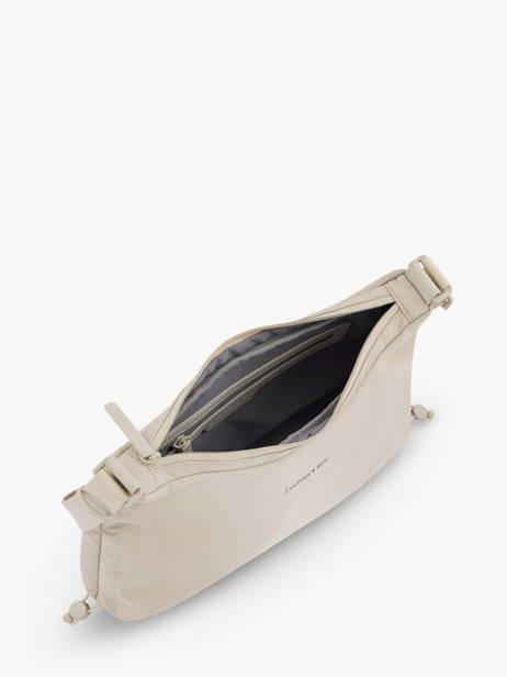 Cross Body Tas Kapten and son Beige cord SC ander zicht 3