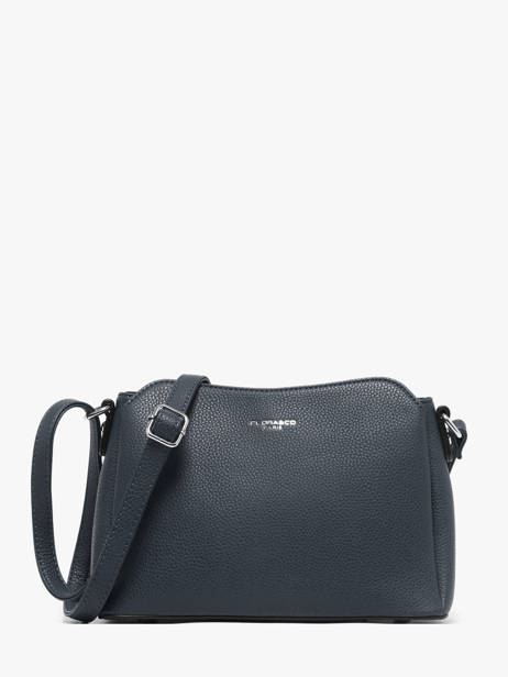 Cross Body Tas Grained Miniprix Blauw grained F2516 ander zicht 1