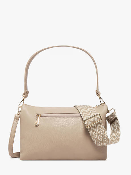 Cross Body Tas New Grain Miniprix Beige new grain F6936 ander zicht 2