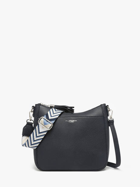 Cross Body Tas Grained Miniprix Blauw grained F8575