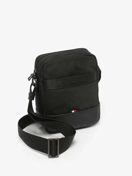Cross Body Tas Th Nylon Travel Tommy hilfiger Zwart th nylon travel AM13472 ander zicht 1
