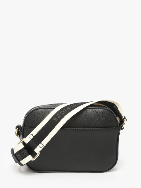 Cross Body Tas Th Logotape Polyurethaan Tommy hilfiger Zwart th logotape AW17450 ander zicht 3