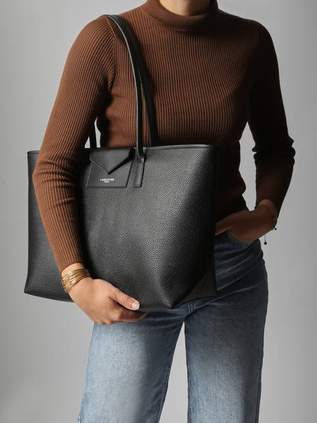 Schoudertas Maya Double Kba Lancaster Zwart maya double kba 103 ander zicht 1