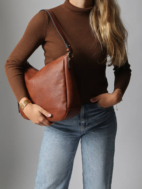 Schoudertas Toscane Hexagona Bruin toscane 579737 ander zicht 1