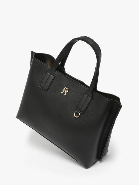 Cross Body Tas Th Distinct Polyurethaan Tommy hilfiger Zwart th distinct AW17459 ander zicht 2