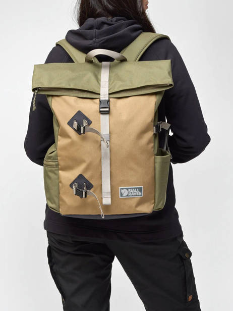 Rugzak 1 Compartiment Fjallraven Groen vardag 23200332 ander zicht 1
