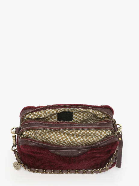 Cross Body Tas Vintage Leder Mila louise Bruin vintage 2367XFUC ander zicht 3