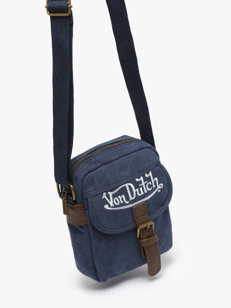 Cross Body Tas Naos Von dutch Blauw bags NAOS ander zicht 1