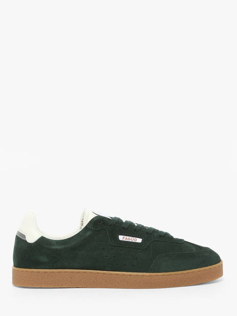 Sneakers Uit Leder Faguo Groen men 24CG0211