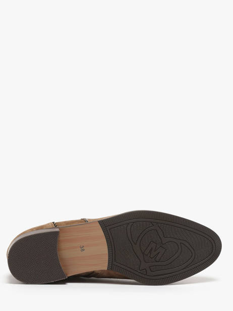 Stadsschoenen Uit Leder Mam'zelle Beige women CSIRL61 ander zicht 5