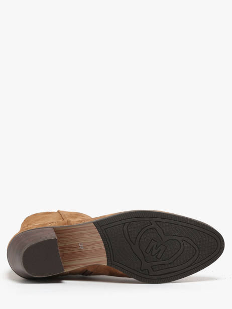 Stadsschoenen Met Hak Uit Leder Mam'zelle Bruin women CSGGF41 ander zicht 5