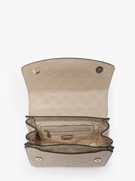 Cross Body Tas Phoebe Gerecycleerd Polyester Guess Beige phoebe PD966521 ander zicht 3